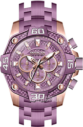 Invicta Pro Diver Purpurowy/Stal Ø52 mm 40633