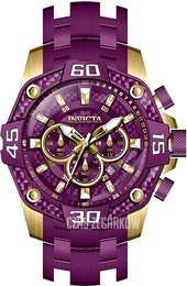 Invicta Pro Diver Purpurowy/Stal Ø52 mm 40634