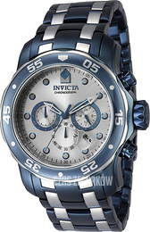 Invicta Pro Diver Srebrny/Stal Ø48 mm 40921