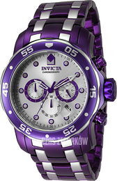 Invicta Pro Diver Srebrny/Stal Ø48 mm 40922