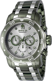 Invicta Pro Diver Srebrny/Stal Ø48 mm 40925
