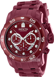 Invicta Pro Diver Czerwony/Plastik Ø48 mm 40926