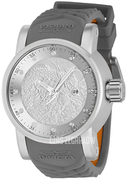 Invicta S1 Rally Srebrny/Guma Ø48 mm 41409