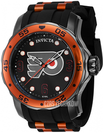 Invicta Nhl Czarny/Stal Ø48 mm 42651