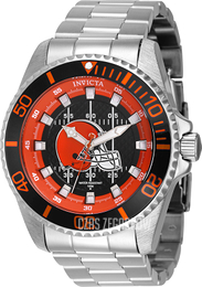 Invicta NFL Czarny/Stal Ø52 mm 43328