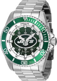 Invicta NFL Zielony/Stal Ø52 mm 43331