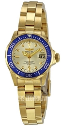 Invicta Pro Diver Srebrny/Stal w odcieniu złota Ø24 mm 4610