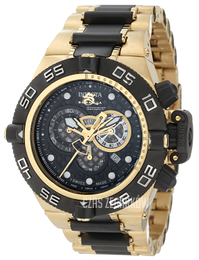 Invicta Subaqua Czarny/Pozlacana Ø56 mm 6562