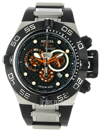 Invicta Subaqua Czarny/Stal Ø50 mm 6567
