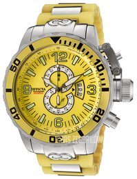 Invicta Corduba Żółty/Stal Ø52 mm 6598