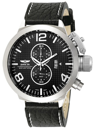 Invicta Corduba Czarny/Skóra Ø52 mm 6606