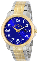 Invicta II Niebieski/Pozlacana Ø45 mm 6864