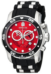 Invicta Pro Diver Czerwony/Stal Ø47 mm 6979