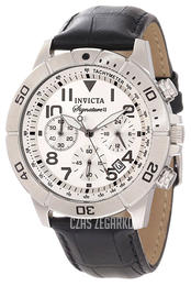 Invicta Signature II Srebrny/Skóra Ø45 mm 7283