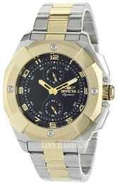 Invicta Signature Czarny/Stal w odcieniu złota Ø44 mm 7299