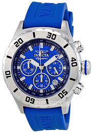 Invicta Signature Niebieski/Guma Ø45 mm 7378