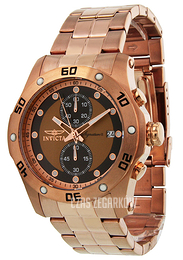 Invicta Signature II Różowe złoto/Stal w kolorze różowego złota Ø46 mm 7386