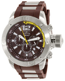 Invicta Signature Brązowy/Stal Ø51.5 mm 7426