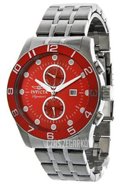 Invicta Signature II Czerwony/Stal Ø45 mm 7449