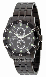 Invicta Signature II Czarny/Stal Ø45 mm 7451
