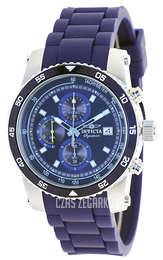 Invicta Signature II Niebieski/Guma Ø45 mm 7453