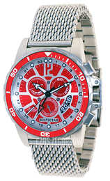 Invicta Specialty Czerwony/Stal Ø44 mm 80264