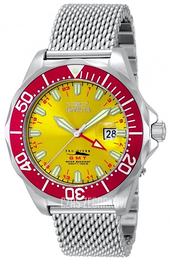 Invicta Pro Diver Żółty/Stal Ø47 mm 80281
