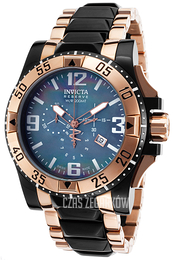 Invicta Excursion Czarny/Stal Ø49.5 mm 80378