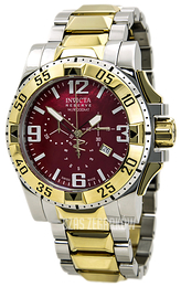 Invicta Excursion Czerwony/Stal Ø50 mm 80387