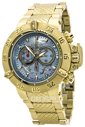 Invicta Subaqua Niebieski/Stal w odcieniu złota Ø50 mm 80527