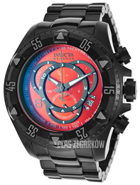 Invicta Excursion Czerwony/Stal Ø52 mm 80629