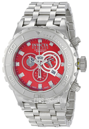 Invicta Subaqua Czerwony/Stal Ø52 mm 80633