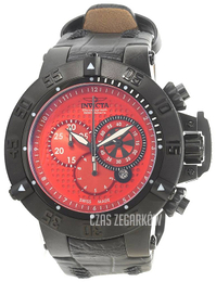 Invicta Subaqua Czerwony/Skóra Ø50 mm 80659
