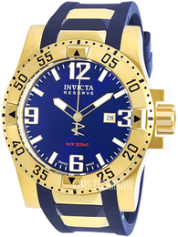 Invicta Excursion Niebieski/Stal w odcieniu złota Ø49.5 mm 90057