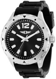 Invicta I By Invicta Czarny/Guma Ø45 mm IBI36505