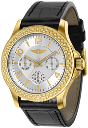 Invicta I By Invicta Srebrny/Skóra Ø38 mm IBI36519