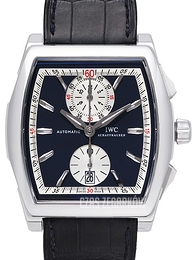 IWC Da Vinci Niebieski/Skóra 43.1x51 mm IW376404