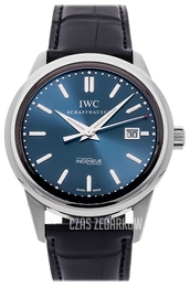 IWC Ingenieur Niebieski/Skóra Ø42.5 mm IW323310