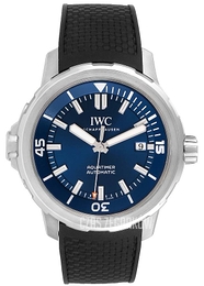 IWC Aquatimer Niebieski/Guma Ø42 mm IW329005