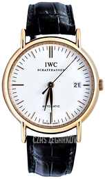 IWC Portofino Biały/Skóra Ø40 mm IW356302
