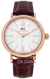 IWC Portofino Srebrny/Skóra Ø34 mm IW357401