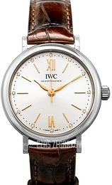 IWC Portofino Srebrny/Skóra Ø34 mm IW357403