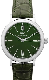 IWC Portofino Zielony/Skóra Ø34 mm IW357405