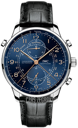 IWC Portuguese Niebieski/Skóra Ø40.9 mm IW371222