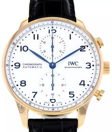 IWC Portuguese Biały/Skóra Ø41 mm IW371603