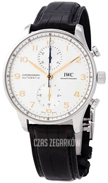 IWC Portuguese Srebrny/Skóra Ø40.9 mm IW371604
