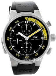 IWC Aquatimer Czarny/Guma Ø44 mm IW372304