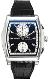 IWC Da Vinci Czarny/Skóra 51x43 mm IW376403