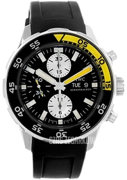 IWC Aquatimer Czarny/Guma Ø44 mm IW376709