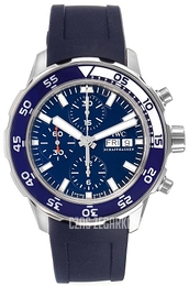IWC Aquatimer Niebieski/Guma Ø44 mm IW376711